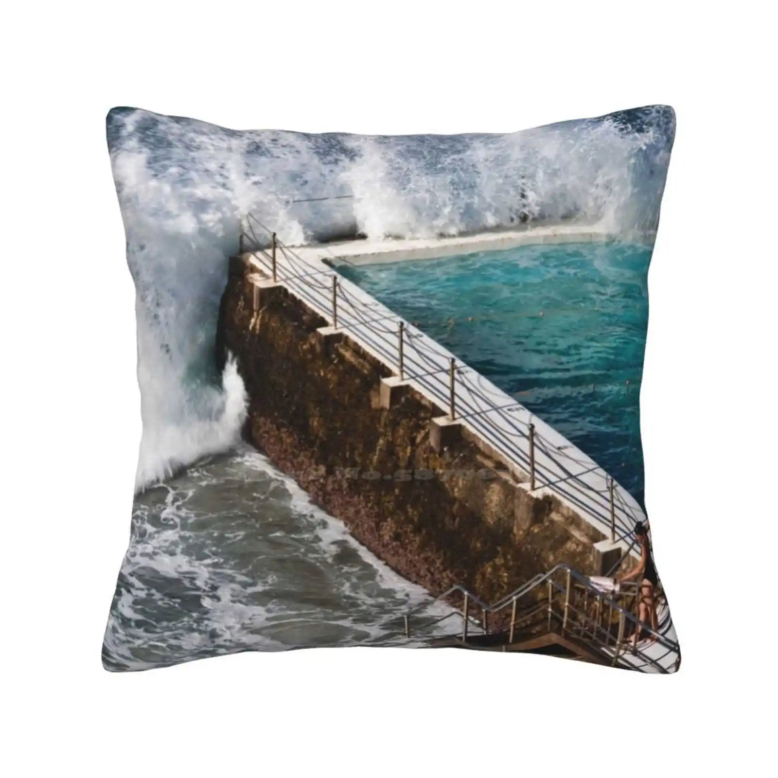 Bondi Beach Splash Pillow Cover Hug Pillowcase Brkh Loltyler1 Tyler1 Tyler Twitch Funny Streamer Greekgodx Greek Arma3 H1Z1