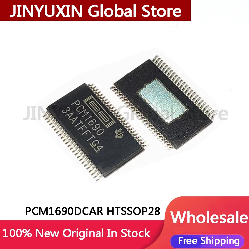 1-10pcs  New Original PCM1690DCAR PCM1690 HTSSOP28 Audio Converter IC Chip in Stock Wholesale