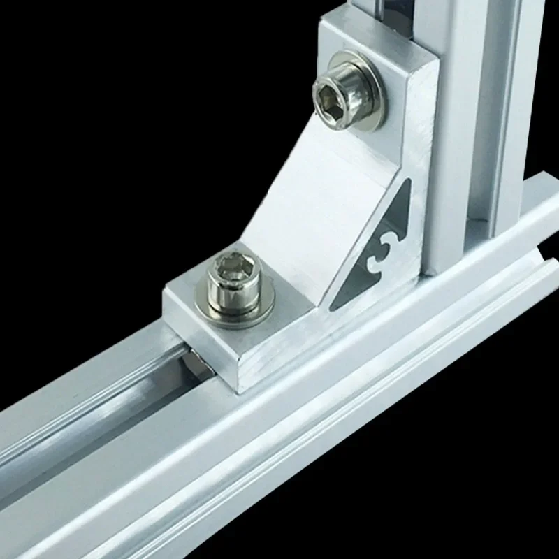 90 degree angle piece angle aluminum 2020 3030 4040 aluminum profile with bracket right bracket aluminum accessories