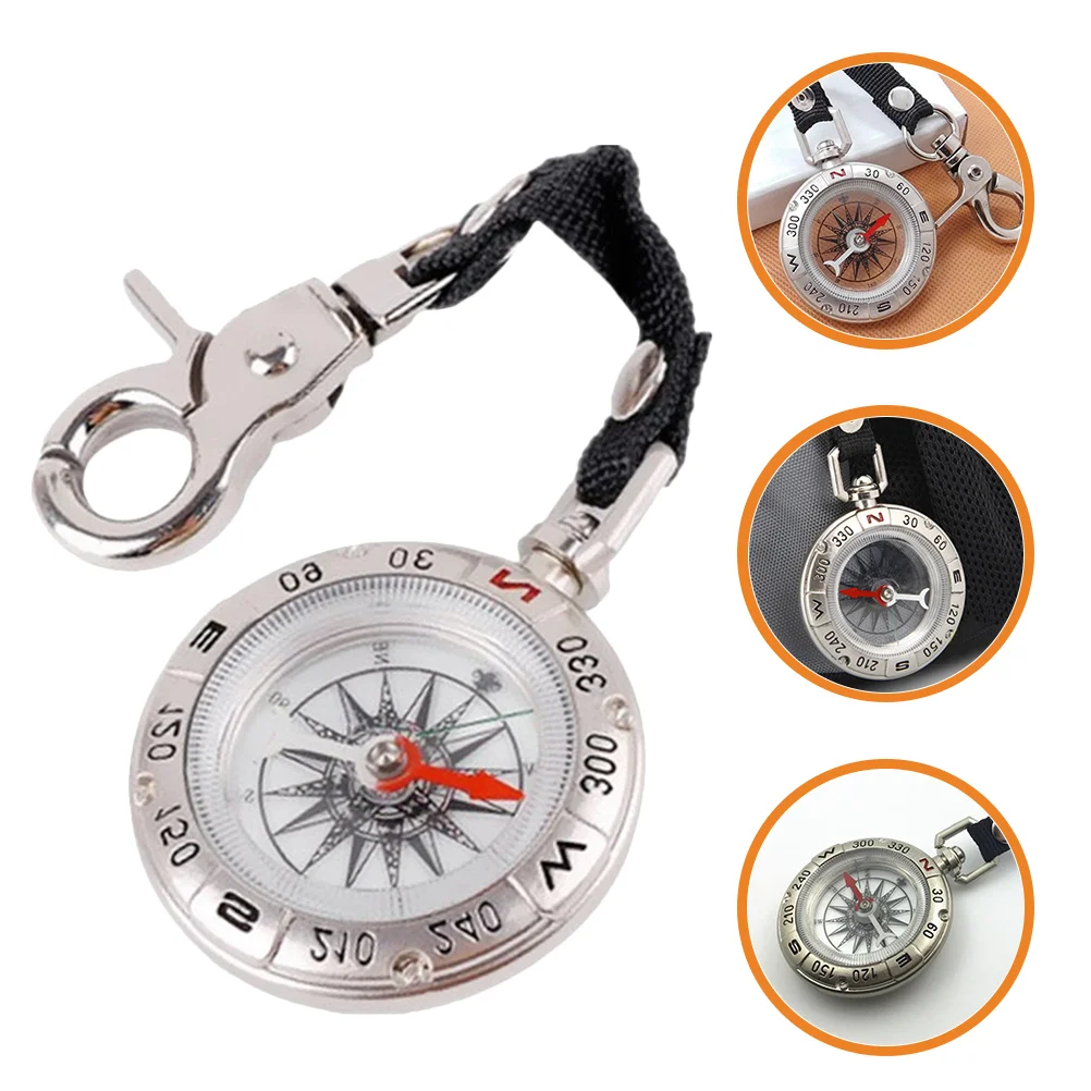 

Compass Lanyard Design Pocket Camping Hiking for Outdoor Survival Vintage Backpack Compasses