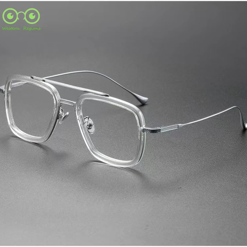 إطار نظارات رجالي من التيتانيوم للتصوير الفوتوغرافي في الشوارع في الهواء الطلق يبيع المشاهير الإناث إطار نظارات شمسية