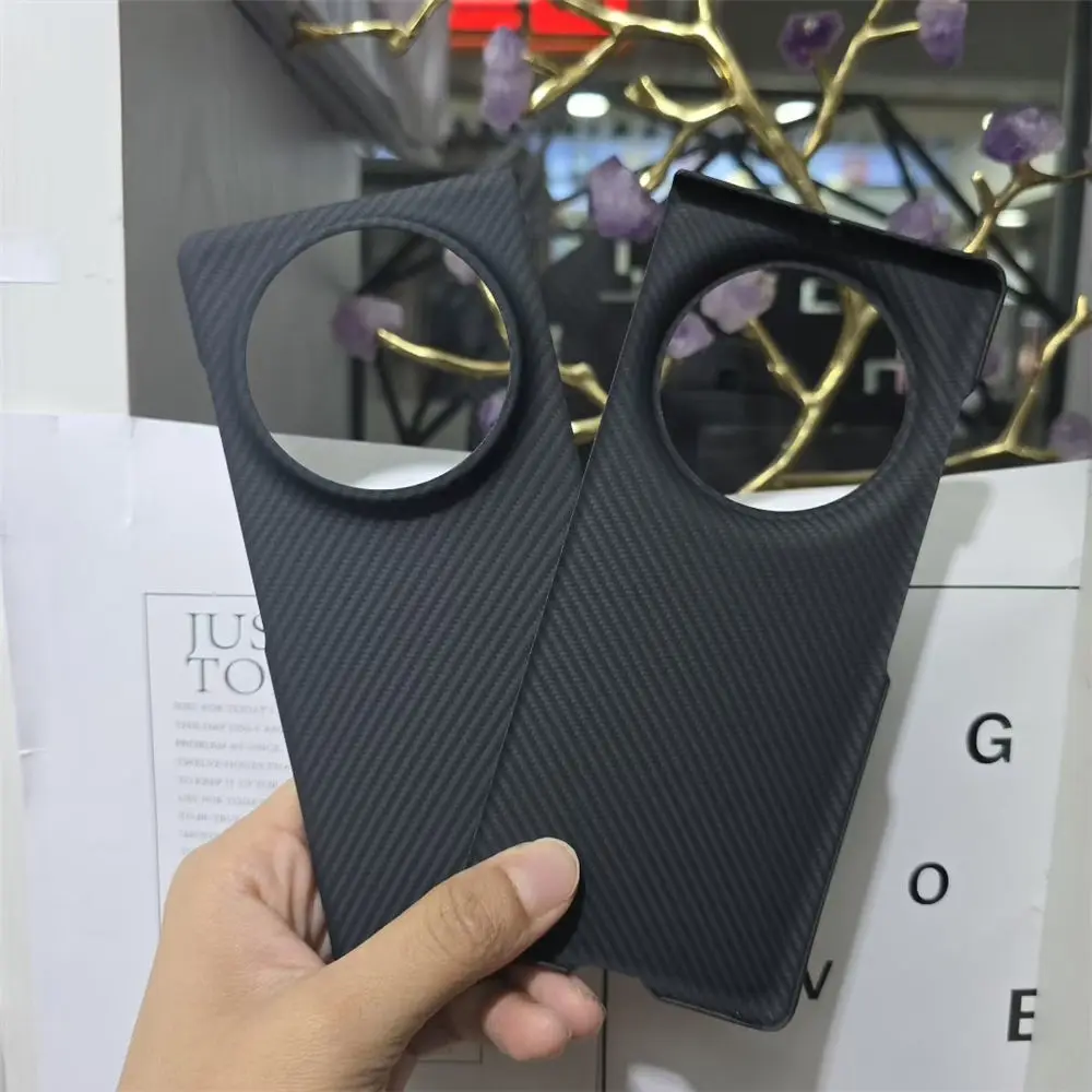 

Genuine Real Aramid Carbon Fiber Slim Case For Vivo X Fold5 Matte Back Cover