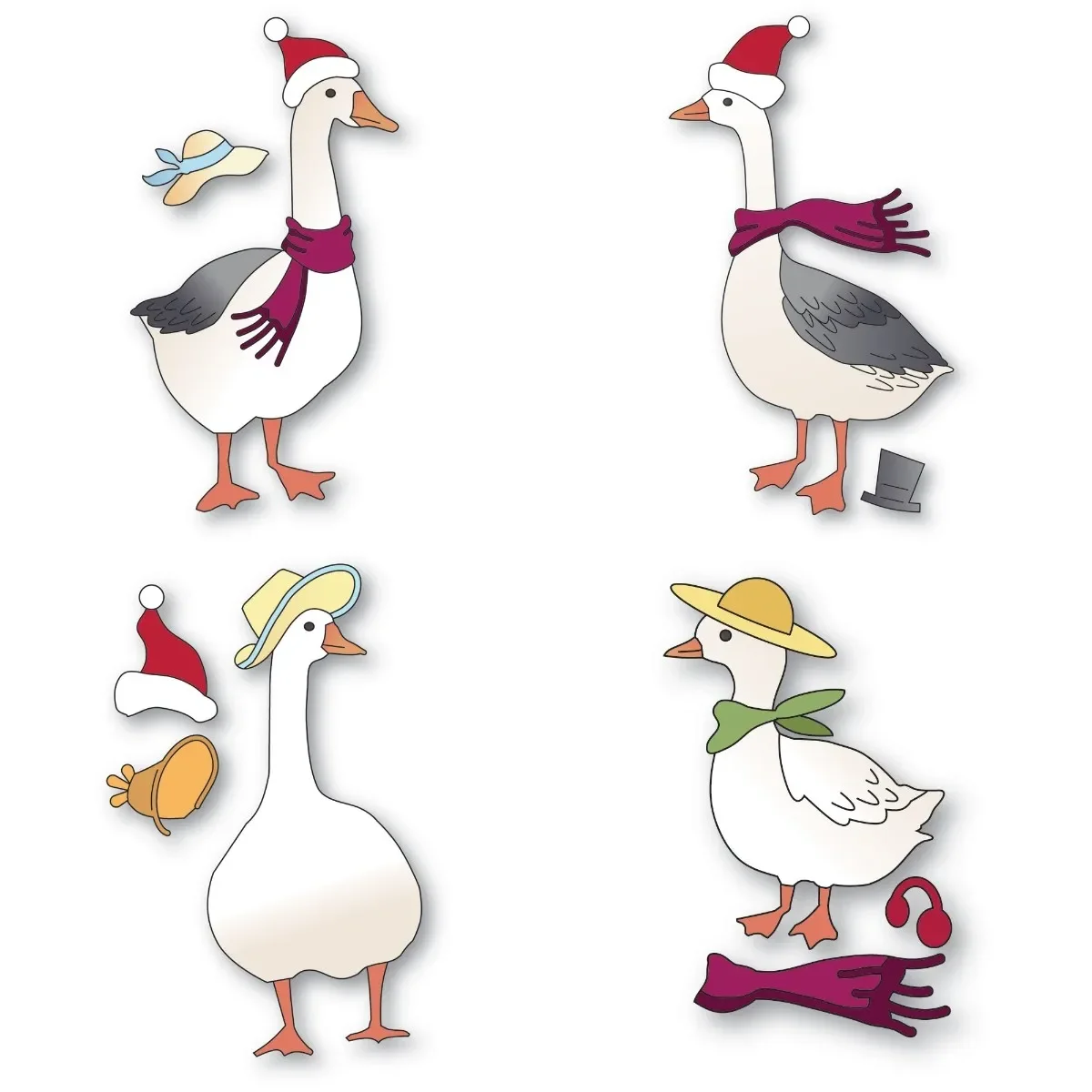 Happy Goose 2024 October New Metal Cutting Dies Scrapbooking Album Decoration Craft for Paper Photo DIY Greeting Card Making