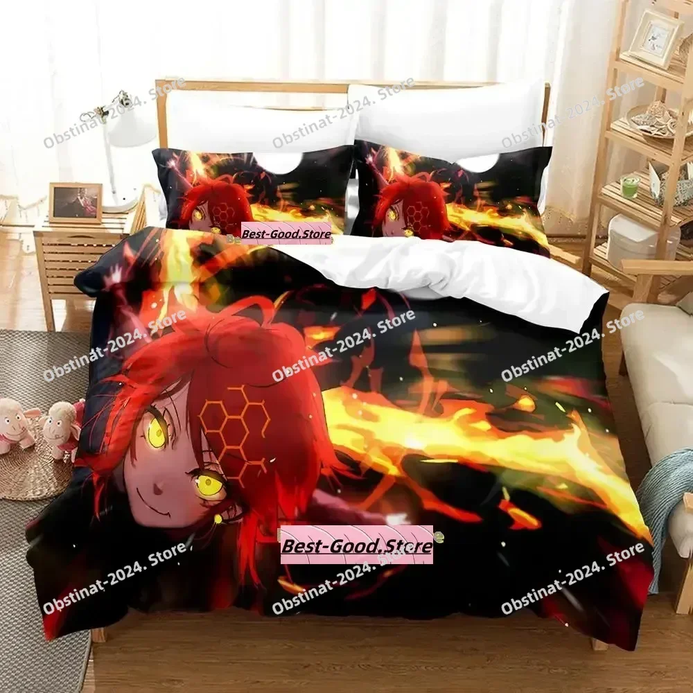 

New Pixiv Fantasia T Bedding Set Single Twin Printed Bed Set With Pillowcase Bed Duvet Cover Single Double Queen Super King Size