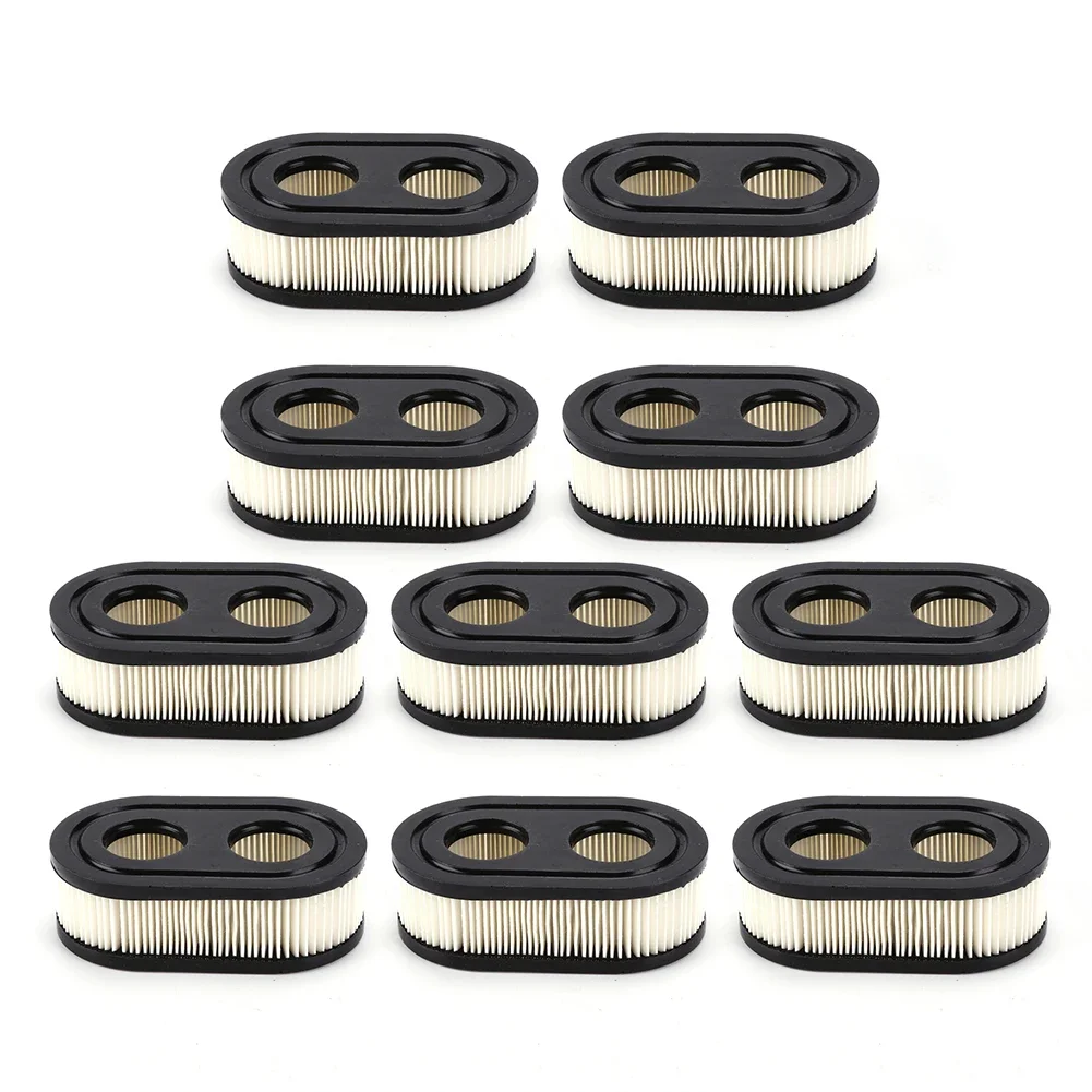 

10pcs Lawn Mower Air Filter Replacement for Briggs & Stratton 593260/798339/798452 Engine Core Element Household Trimming Tool