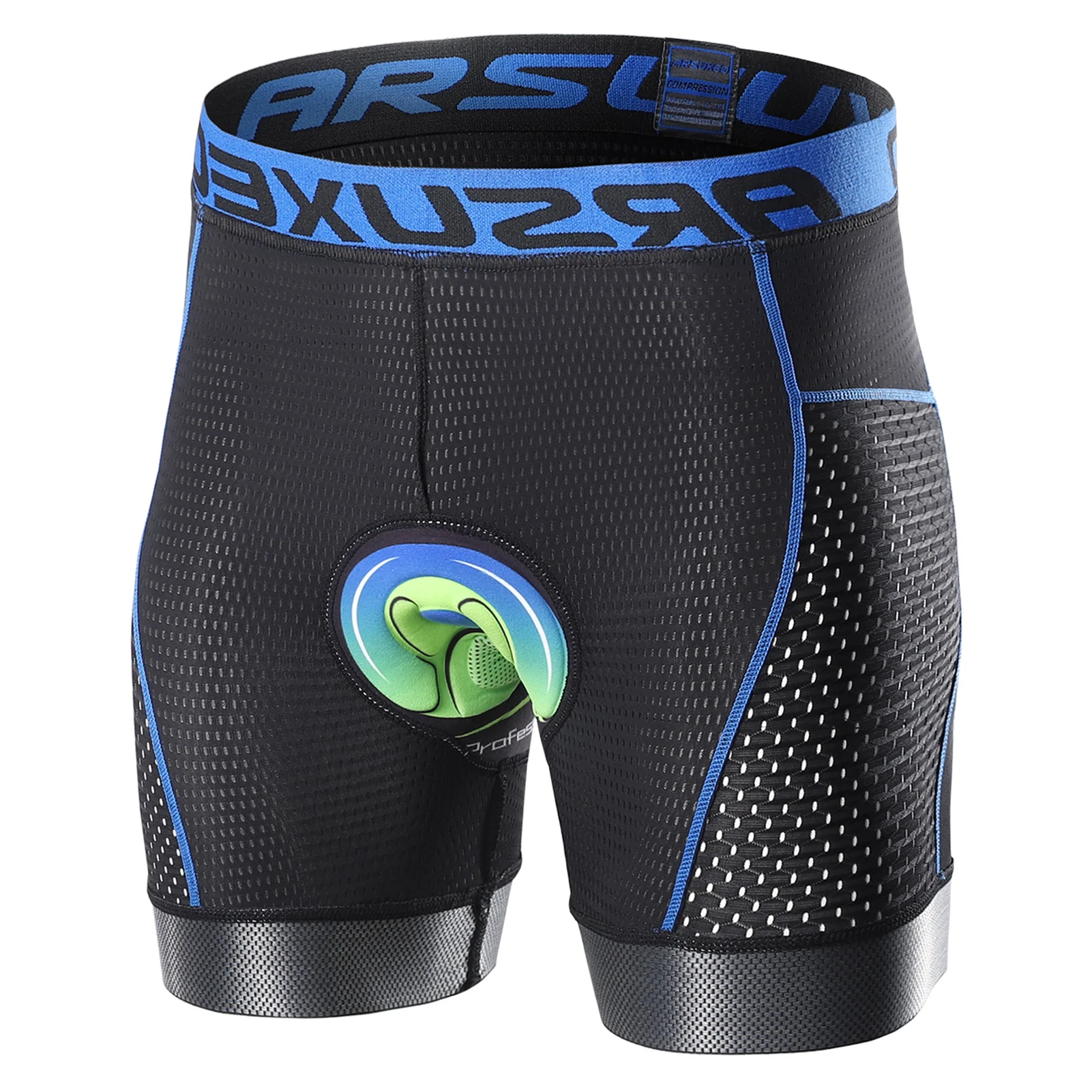 Arsuxeo Männer Fahrrad Unterwäsche Shorts 5d Gel gepolstert schnell trocknen MTB Fahrrad Fahrrad Reit shorts Mann Radfahren Maillot Rad hosen – Detail 16