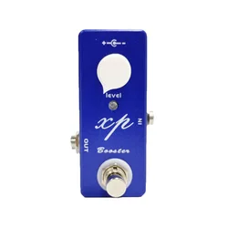 MOSKY XP Booster Pedal de Guitarra Elétrica EP Booster Efeito Guitarra Pedal True Bypass 9V DC Power Stringed Acessórios Instrumento