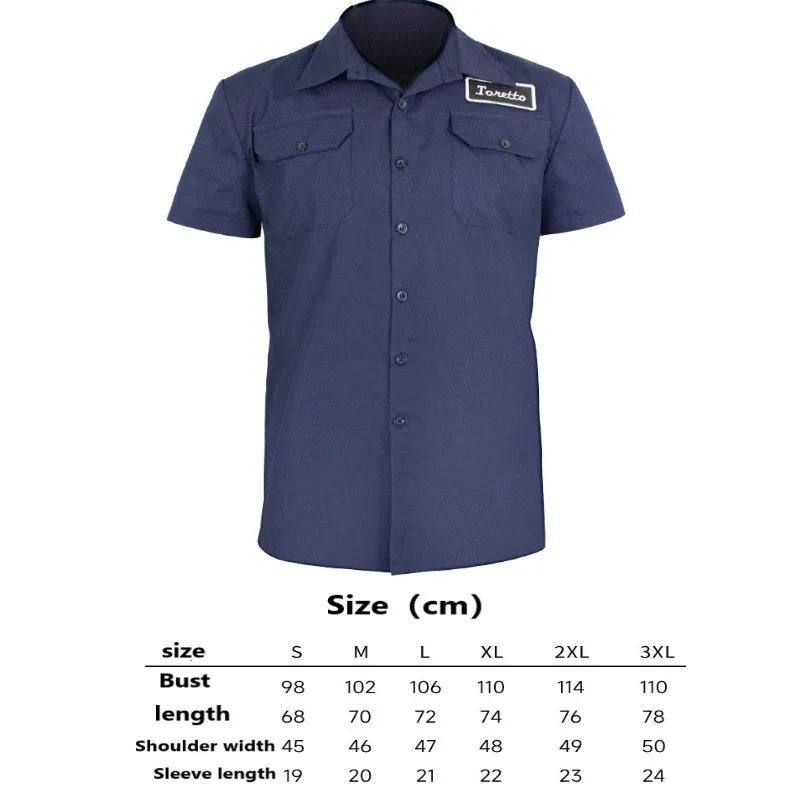 Movie Fast-Furious X Roleplay Costume Dominic Toretto Cosplay Shirt Fantasia Men Male Short Sleeve Role Play Summer Tee Tops