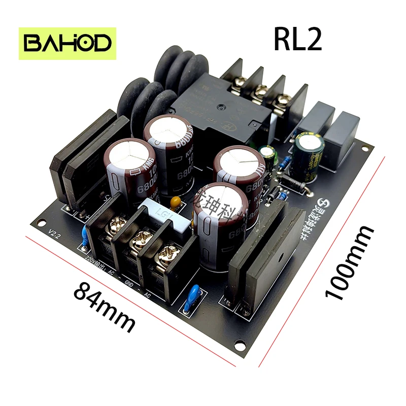 

power supply soft start High power delay buffer elimination of mains DC Class A power amplifier anti-shock board