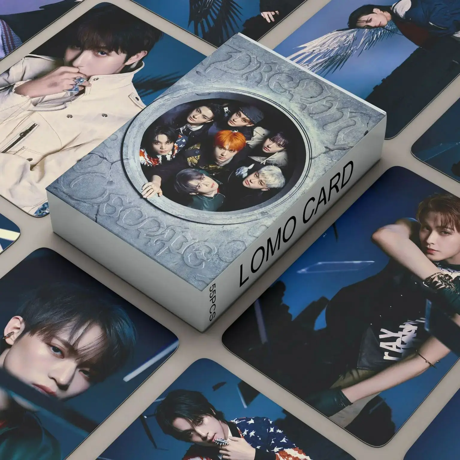 kpop lomo cards dream scape photocard album de fotos conjunto de cartoes de impressao colecao de fas 55 pcs 01