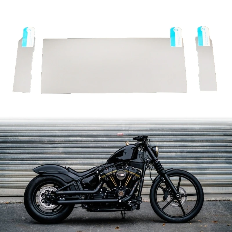 Self Adhesive Gauge Protections Film Instrument Suitable for Force 2.0 Motorcycles, Protects Against Scratches and Dirt