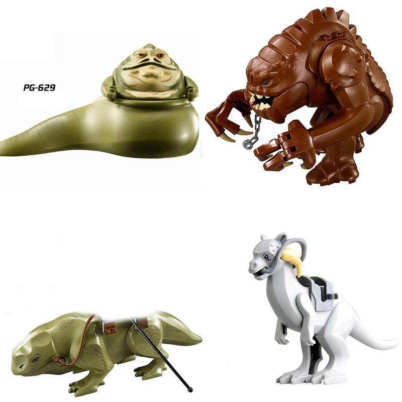 Star Wars Film and Television Character Jabba, Wet Backed Beast, Dongdong Beast, and Lance, A Movable Children's Birthday Toy