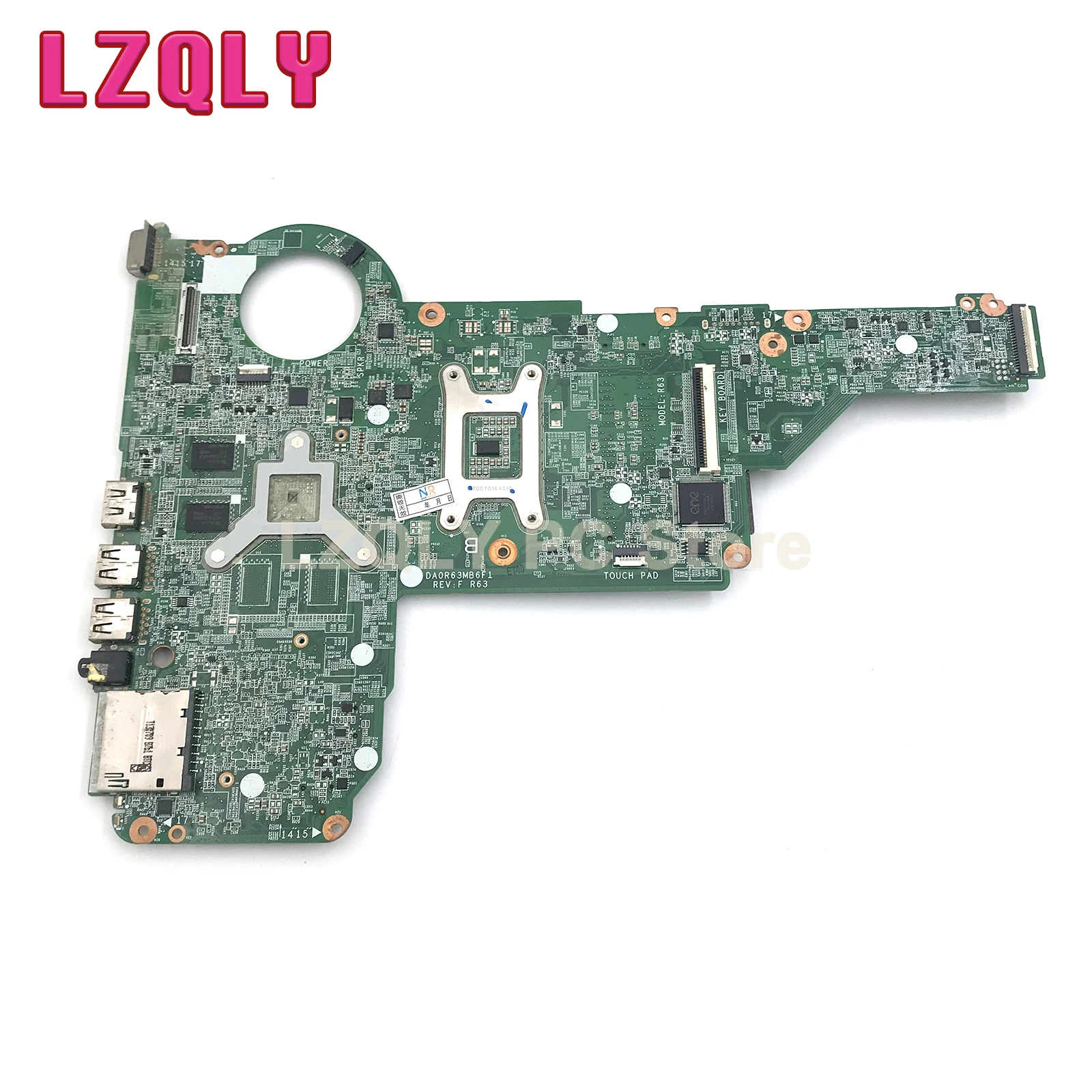 For HP Pavilion 14-E 15-E 17-E Laptop Motherboard 713256-001 713256-501 DA0R63MB6F1 HM86 HD8670M 2G GPU DDR3 100% Tested Work