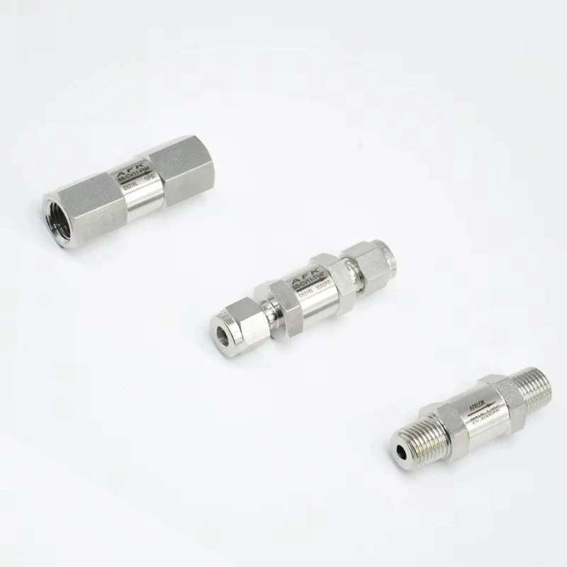 

Stainless Steel Check Valves Lift Check Valves 6000psi and 3000psi Rings/Female/External NPT PT G Threads