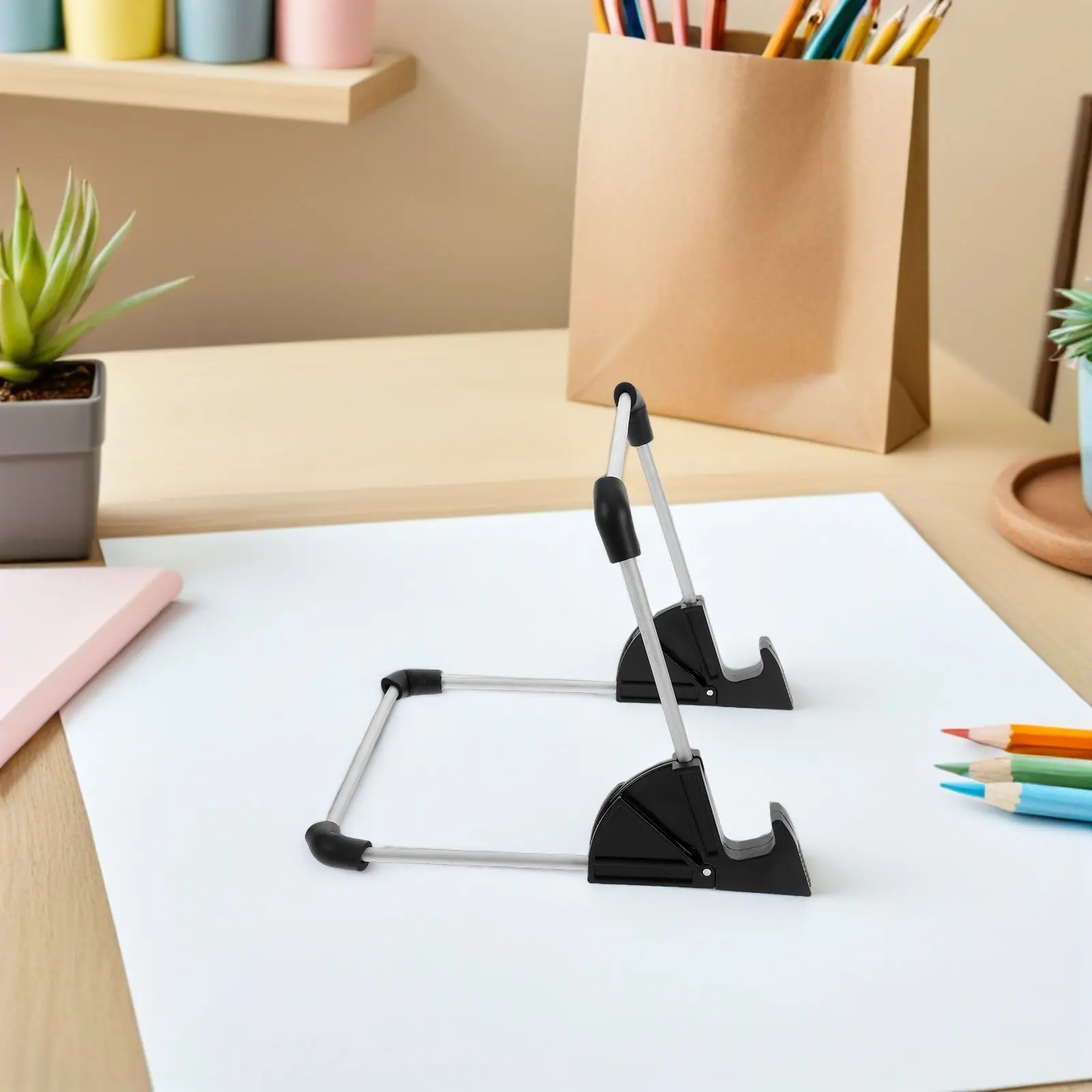 2Pcs Copy Board Adjustable Tracing Board Stand Folding Light Pad Holder for Artists Sketching Painting Studio Home Use