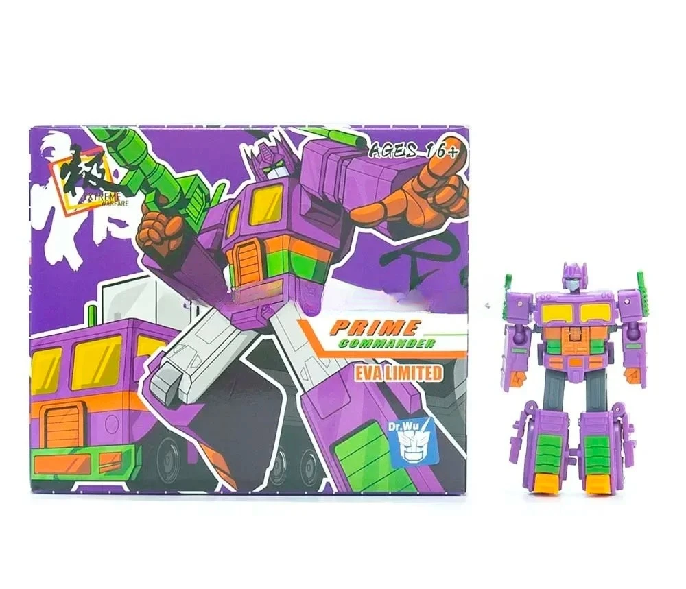Transformed Toys Dr. Wu Customs Extreme Battle DW-E04E EVA OP. Commander with Trailer Movable Figure Gift in Stock