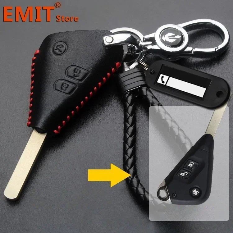 for Subaru Outback Impreza Tribeca Legacy Forester 2004-2011 Old Type Car Key Case Remote Cover Shell Holder Fob Bag Accessories