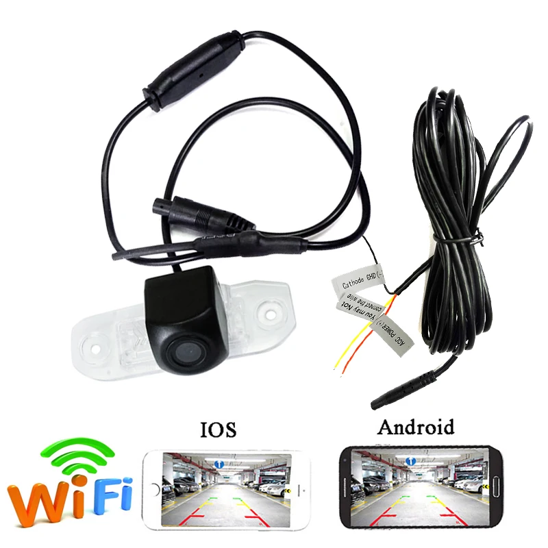 

Беспроводная автомобильная камера заднего вида с Wi-Fi и USB для Volvo S40, S40L, V40, V50, V60, S60, S60L, XC60, C70, V70, XC70, S80, S80L, XC90 для Android и iOS