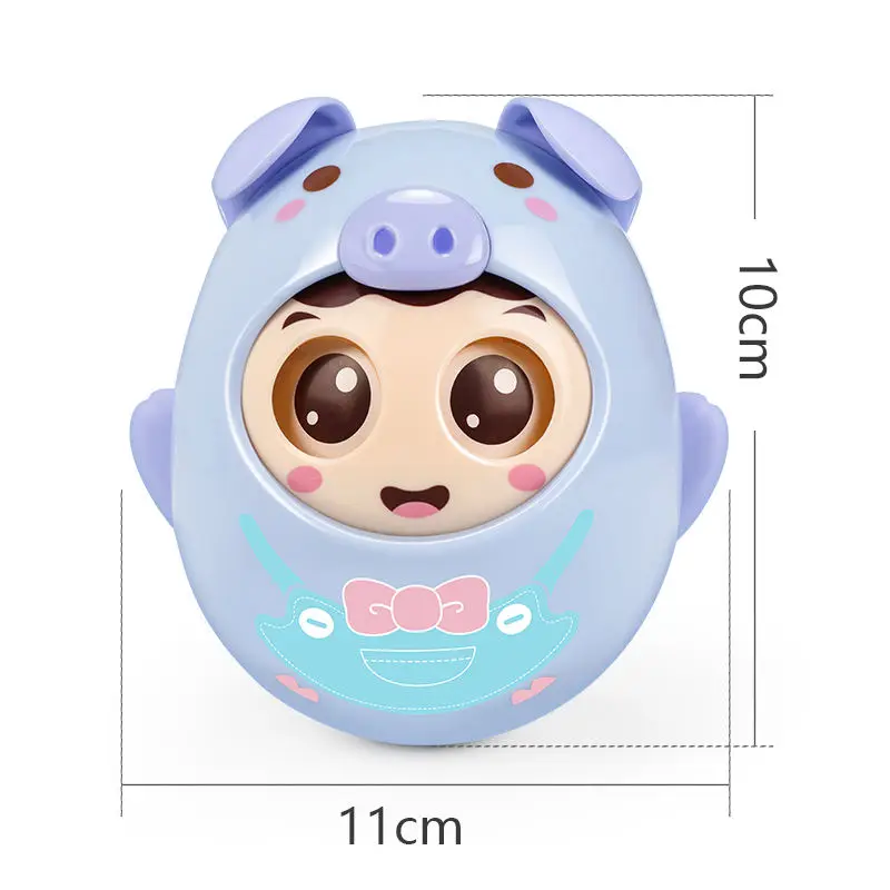 Baby New Tumbler Toy Doll Kids Grip Fun lenitivo Puzzle Toys regali per bambini giocattoli interattivi per l'alimentazione del bambino