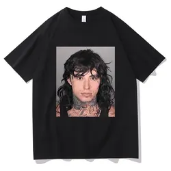 Ronnie Radke Mugshot T-shirt Men Women Fashion Streetwear Summer Male Pure Cotton Short Sleeve Unisex Vintage Oversized T Shirts