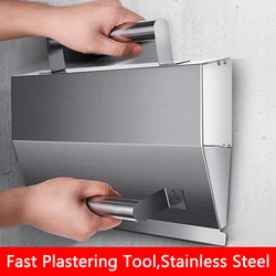 Drywall Spatula Stainless Steel Fast Plastering Plaster Trowel Wall Plastering Tools Cement Mortar Putty Plaster Scraper