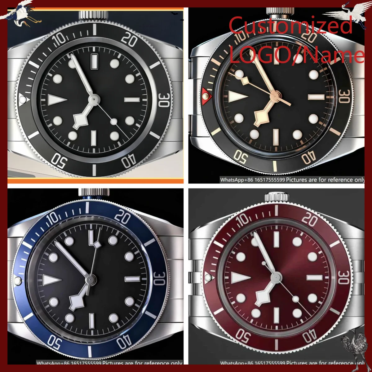 

Customized Watches 40mm Men's Automatic 904L Stainless Steel Watch