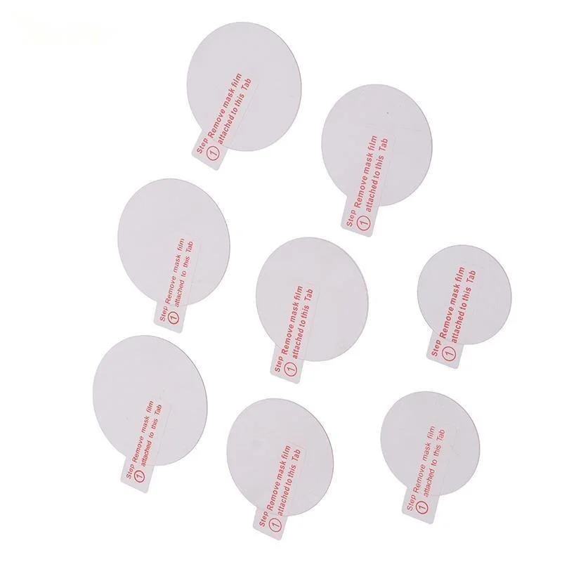 2 Piezas Protector de Pantalla de Vidrio Templado para Reloj, Ajuste 27mm 28mm 29mm 30mm 32mm 34mm 35mm 36mm 37mm 40mm 42mm 2