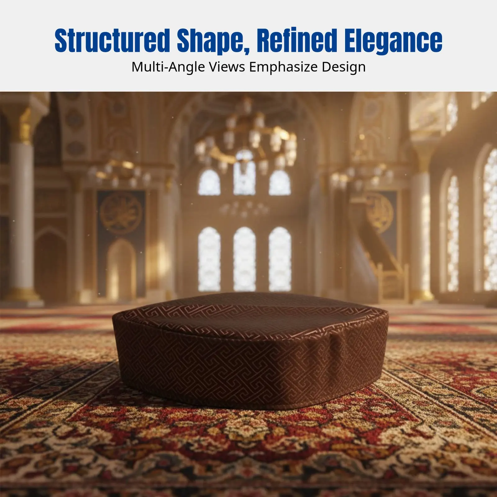 

Мусульманская молитвенная шапка для мужчин, малайзийская вышитая шапка для молитвы, для церемоний, свадеб, религиозных обрядов