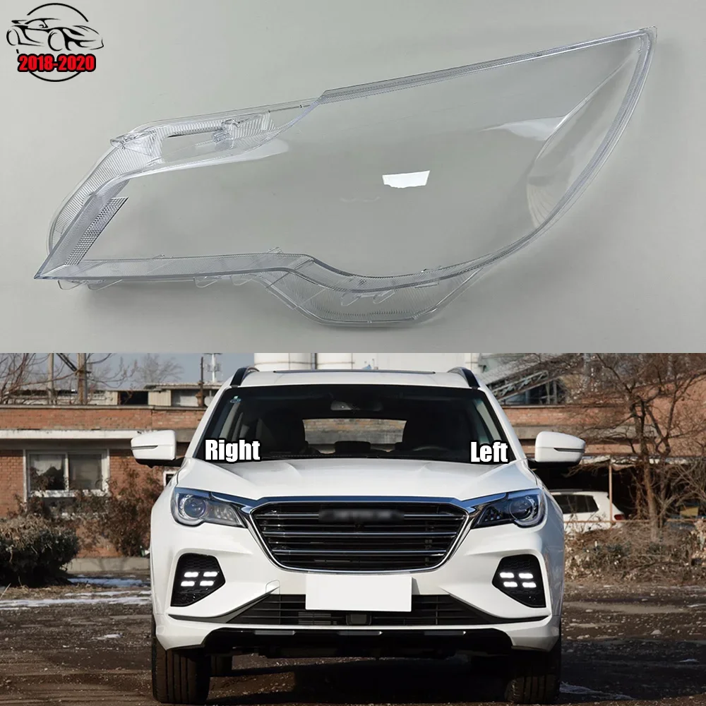 

For Chery Jetour X70 2018 2019 2020 Headlamp Cover Shade Transparent Lampshade Headlight Shell Plexiglass Replace Original Lens