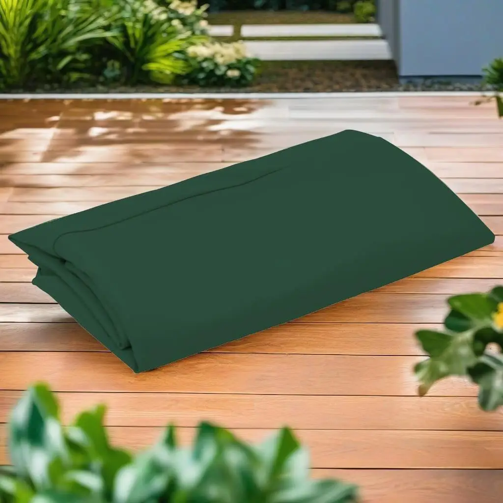 300cm Green Replacement Fabric for outdoor Parasol Umbrella Canopy Cover