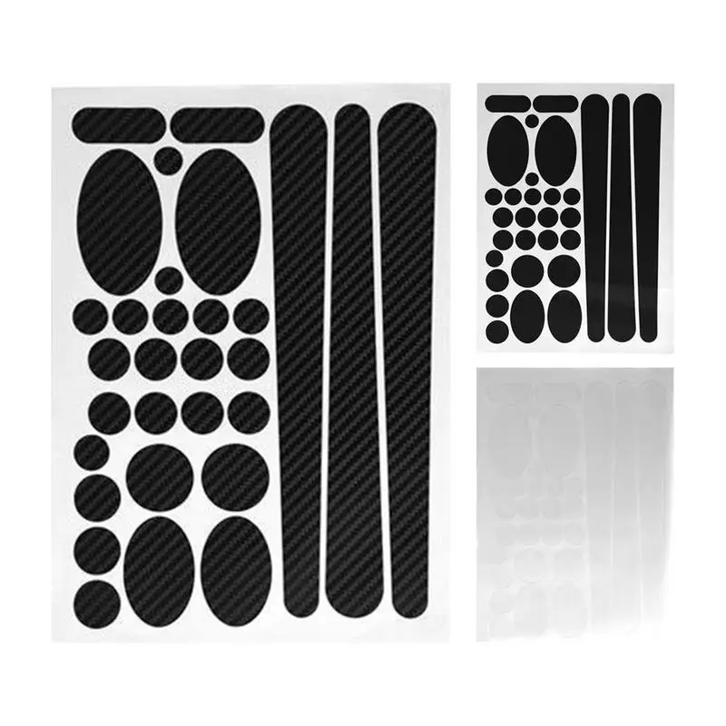 

Cycling Chain Stay Stickers Anti-Scratch Multipurpose Chain Stay Stickers User-Friendly Frame Protector Tape Soft Frame Decals