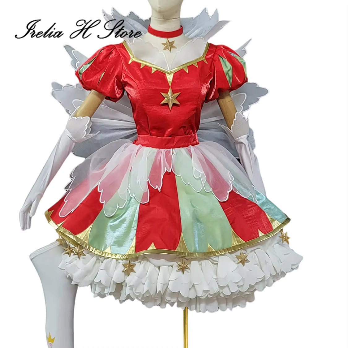 

Irelia H индивидуальный размер карты Captor Sakura косплей костюм 15-летие аниме платье женское
