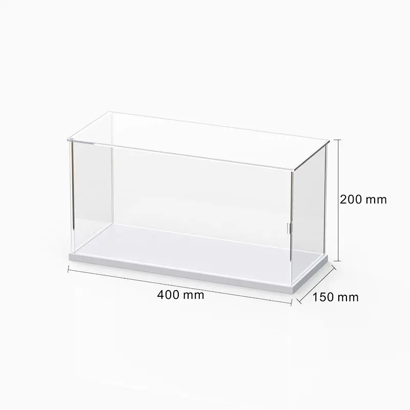 Stackable Clear Acrylic DVD/CD Storage Box Organizer Jewel Cases Holder Small Books/Booklets,Video Game Cases and Controllers image 3