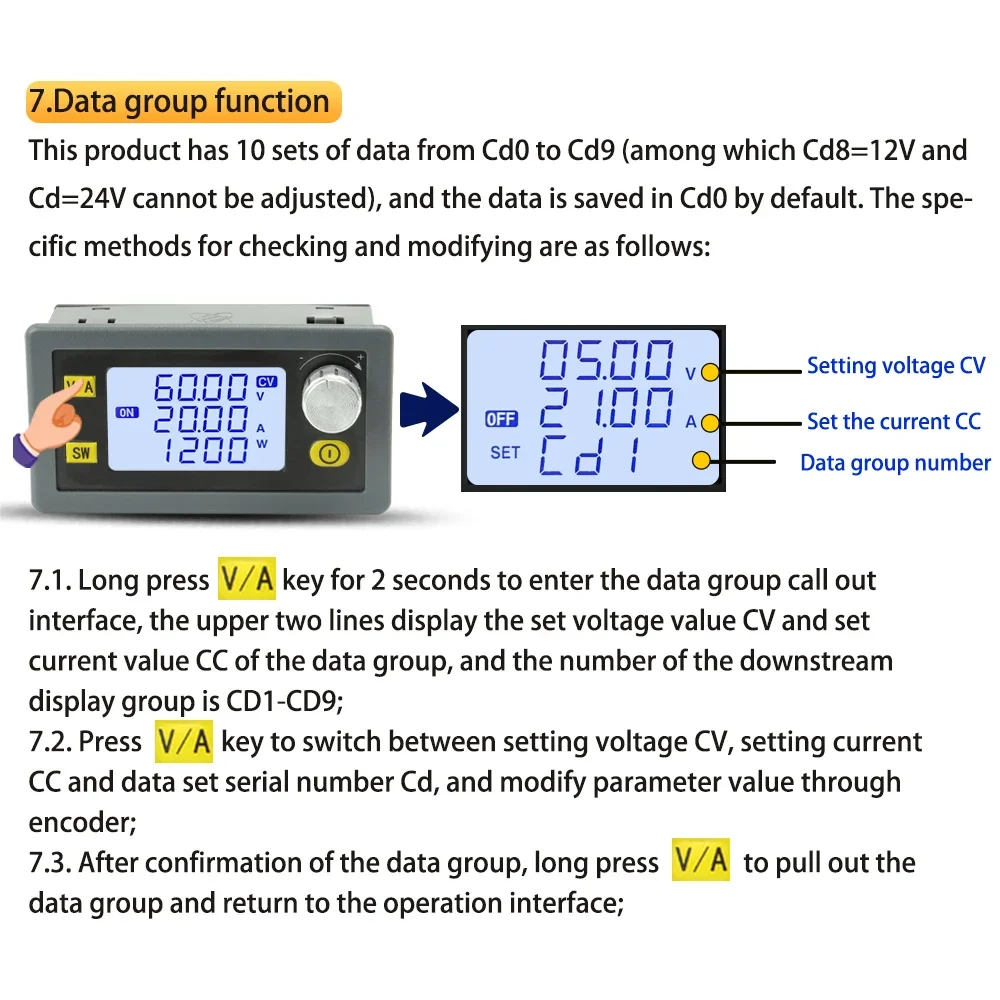 DC DC Buck Boost Converter CC regulowana moc zasilanie obniżające moduł stabilizowany regulowane napięcie laboratoryjne 0.6-30V 12 24v