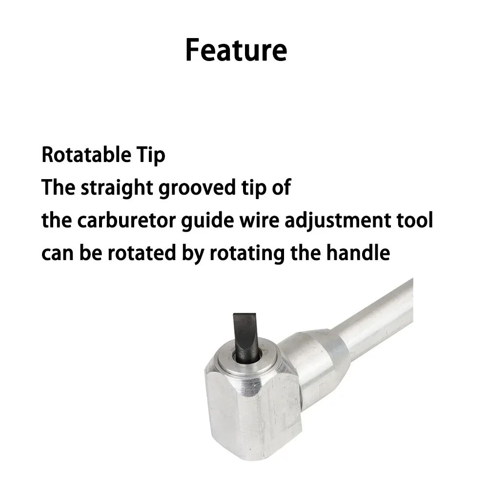 90 Degree Pilot Screw Adjusting Tool ATV Screwdriver Carburetor Adjustment Tool For ATV UTV Snowmobile Motorcycle Accessories