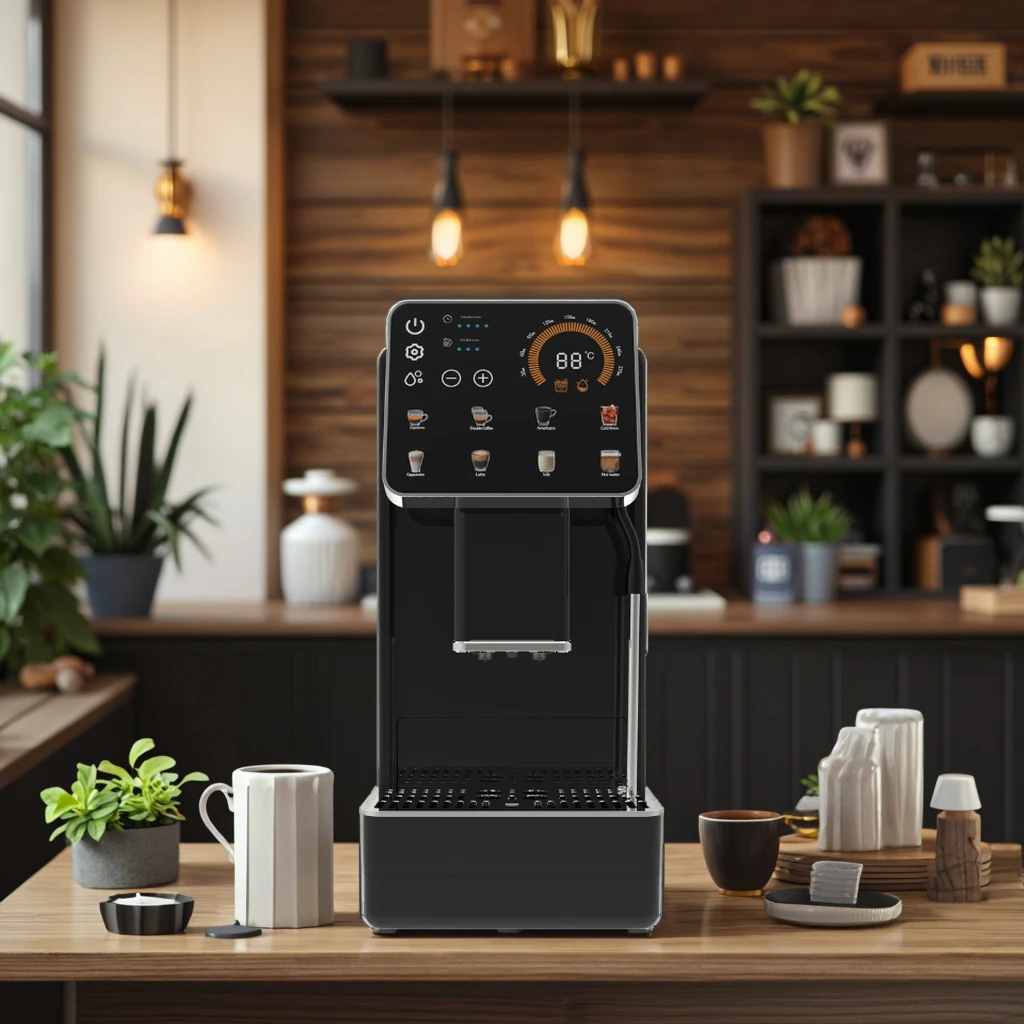 

Italian Professional Expresso Fully Automatic Espresso Coffee Machine Maker for Offices