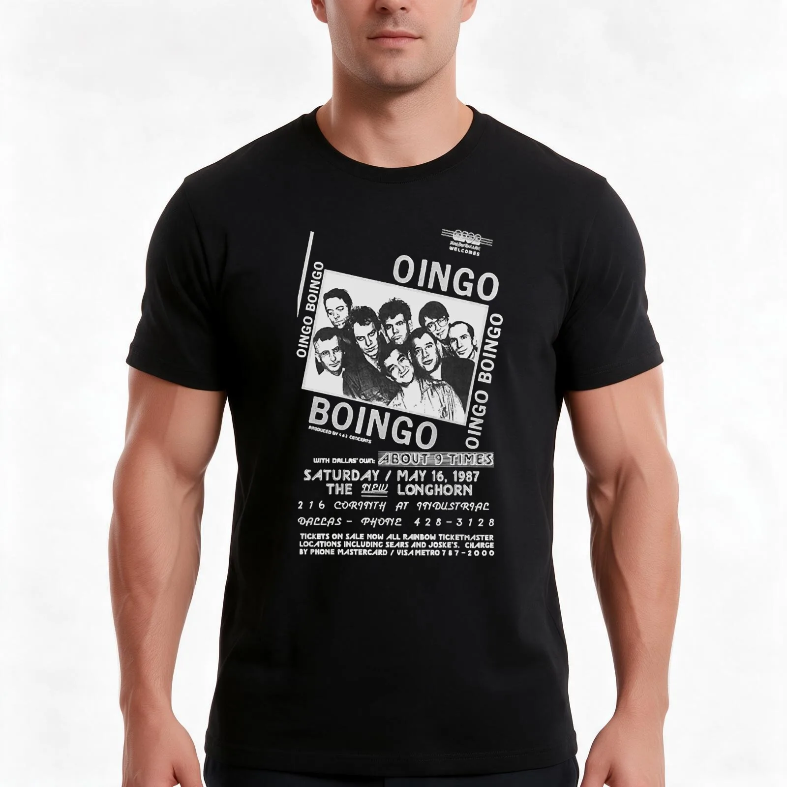 Birthday Gifts Oingo Boingo Idol Gift Fot You T-Shirt, Summer Casual Cotton Tee, Oversized Streetwear Tops, Unisex Men Women