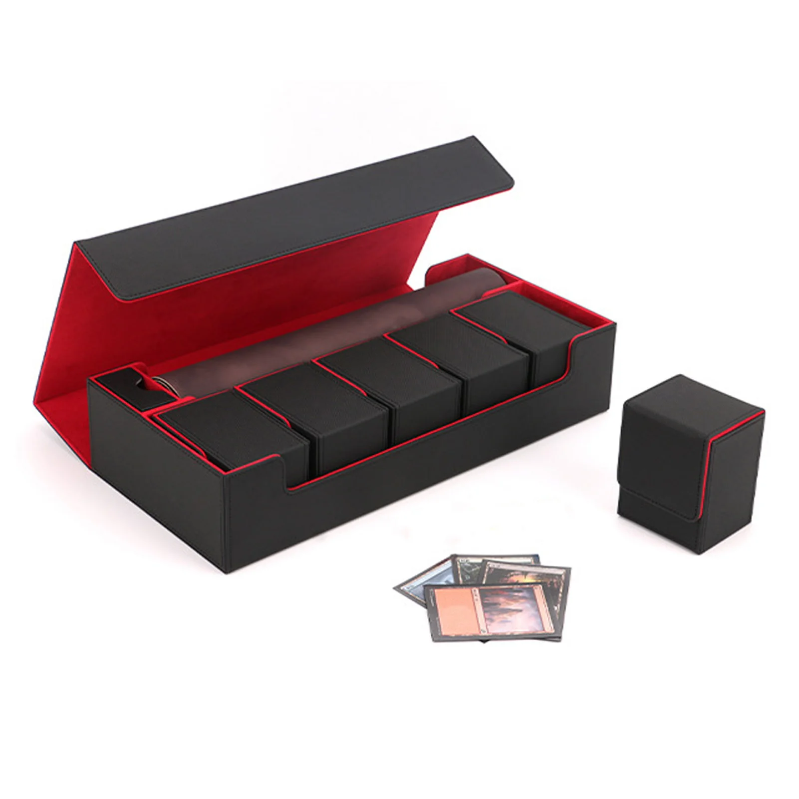 card-storage-box-pu-leather-magnetic-closure-card-deck-case-with-drawer-for-over-550-game-cards-pu-leather-card-deck-case