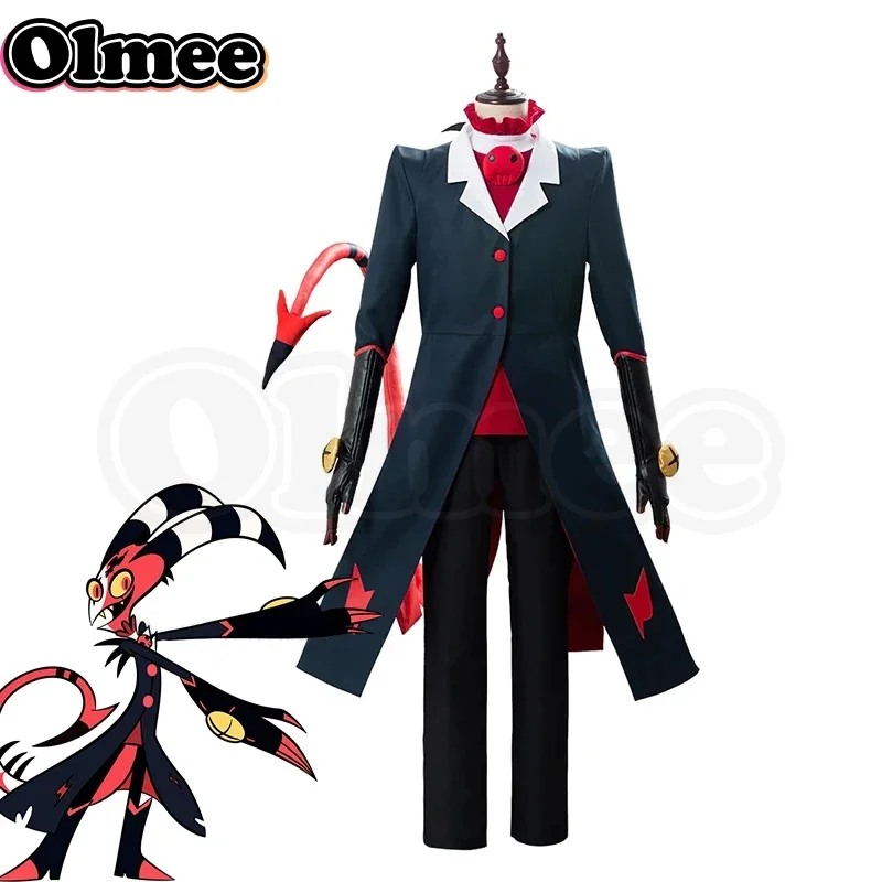 [Olmee]  In Stock Blitzo Buckzo Cosplay Costume Hotel Season 2 S2 Blitz IMP Demon Hell Devil Helluva Boss Halloween