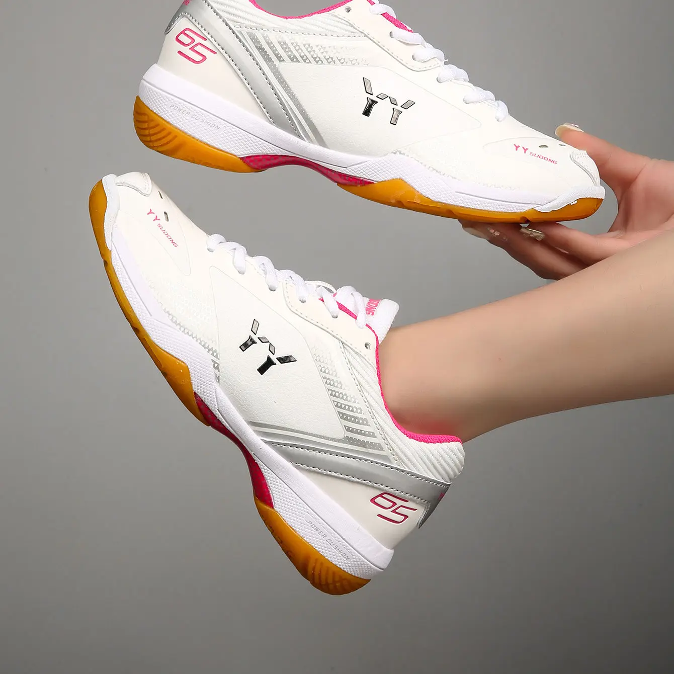 Men's Sports Badminton Shoes Quality Outdoor Women's Gym Table Tennis Sneakers Lace Up Fashion Badminton Shoes