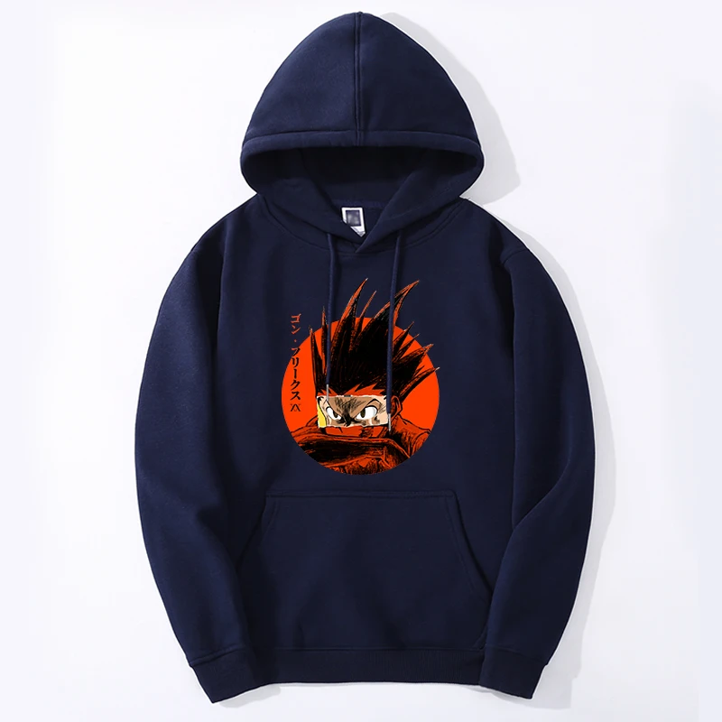 Hunter X Hunter Japan Anime Hoodeis Sweatshirt Men Women Anime Gon Freecss Graphic Hoodie Harajuku Loose Casual Hoody Sportswear