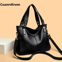 Kadın büyük Crossbody çanta tarzı lüks tasarımcı çanta askılı çanta büyük kapasiteli çok cep rahat kadın omuz çantaları