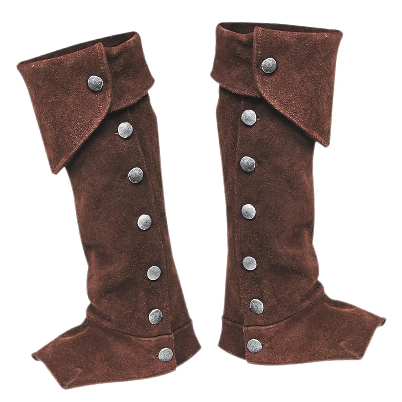 Pirate Boot Cover Steampunk Renaissance Knight Warrior Costume Accessories