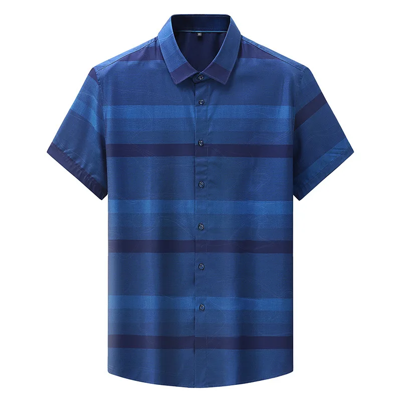 150KG Summer Large Size Shirt 6XL 7XL 8XL Casual Men Plus size Shirts