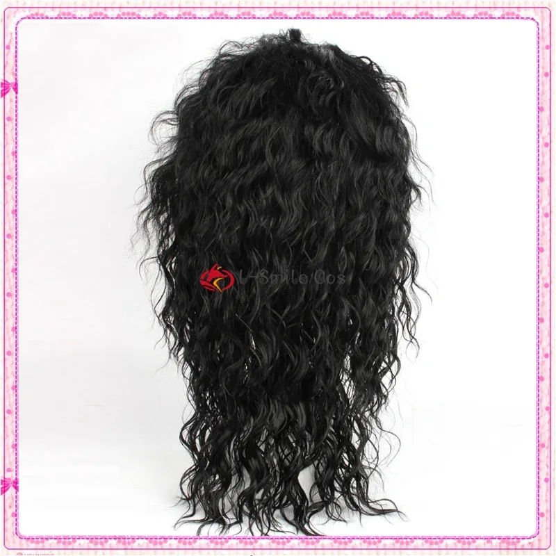 Gafas de pelo largo y rizado negro Michael Jackson de alta calidad, adecuadas para fiestas de Halloween y Navidad