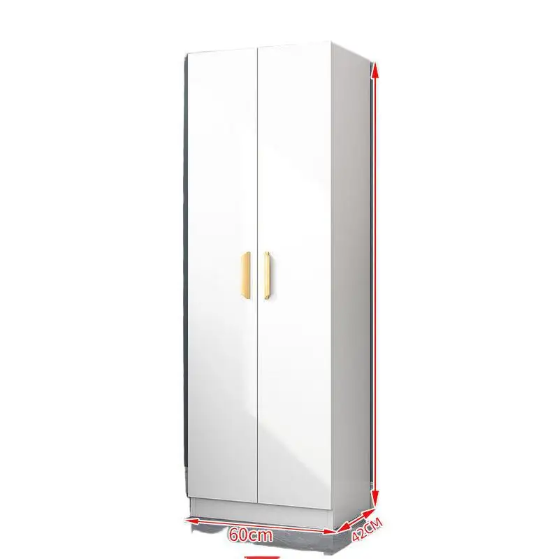 High-value wardrobe household bedroom storage floor-to-ceiling four-door rental house rental house large wardrobe  apartment