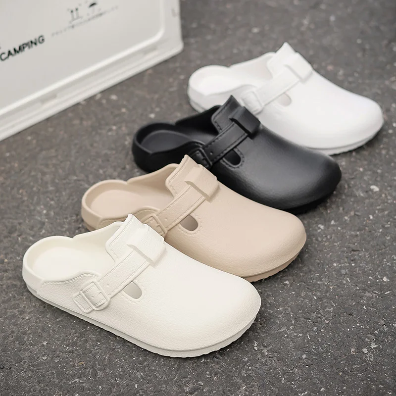 

Men's summer casual flip-flops couple sandals outdoor beach flat slippers eva family bathroom men's and women's shoes