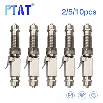 2/5/10pcs Stainless Steel Dental Air Water Quick Connector for Dental Ultrasonic Scaler EMS Woodpecker Laboratorio Dental