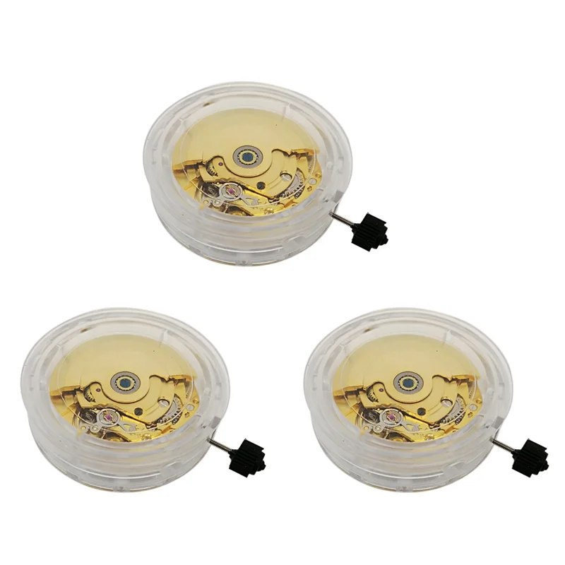 TKOH-3X Eta 2824 Movimento Substituição Mecânico Movimento Automático Data Display Ferramenta de Reparo de Relógio Ouro