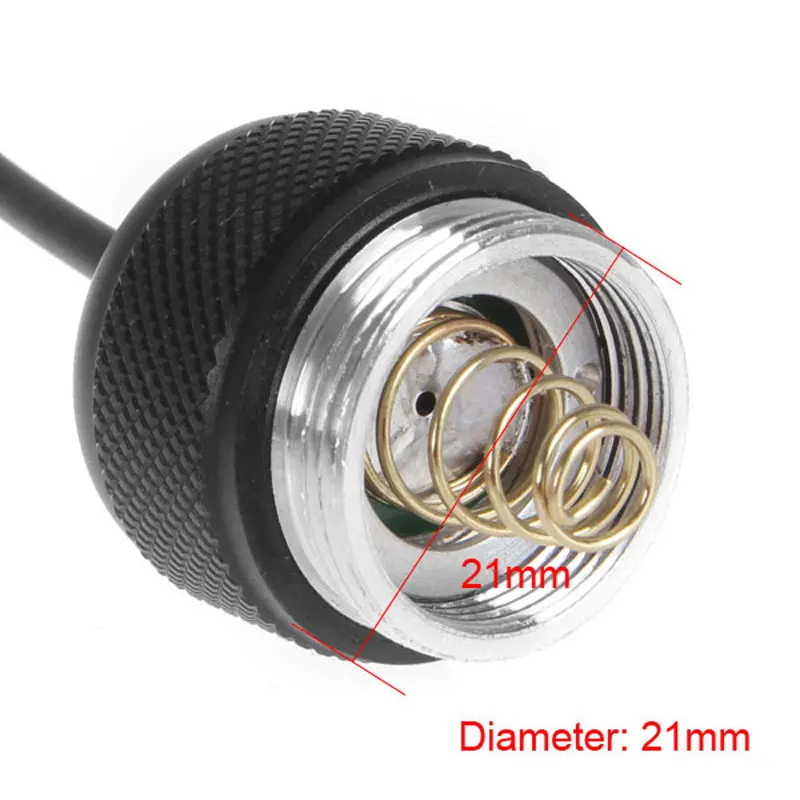 LED Flashlight Remote Pressure Switch for 502B LED Torch Lamp Flash Light Remote Switch image 6